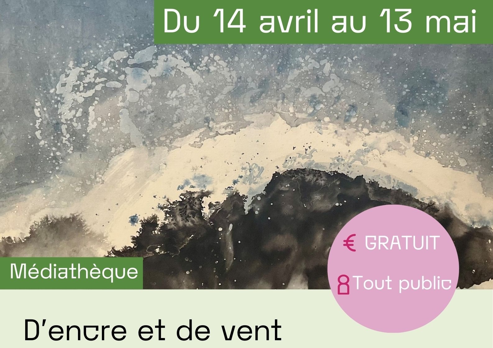 Exposition d'encre et de vent Antoinette Pham